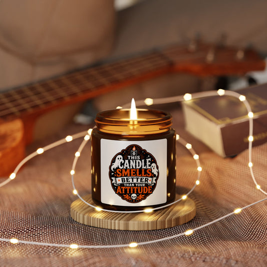 Halloween Scented Soy Candle — This Candle Smells Like Attitude