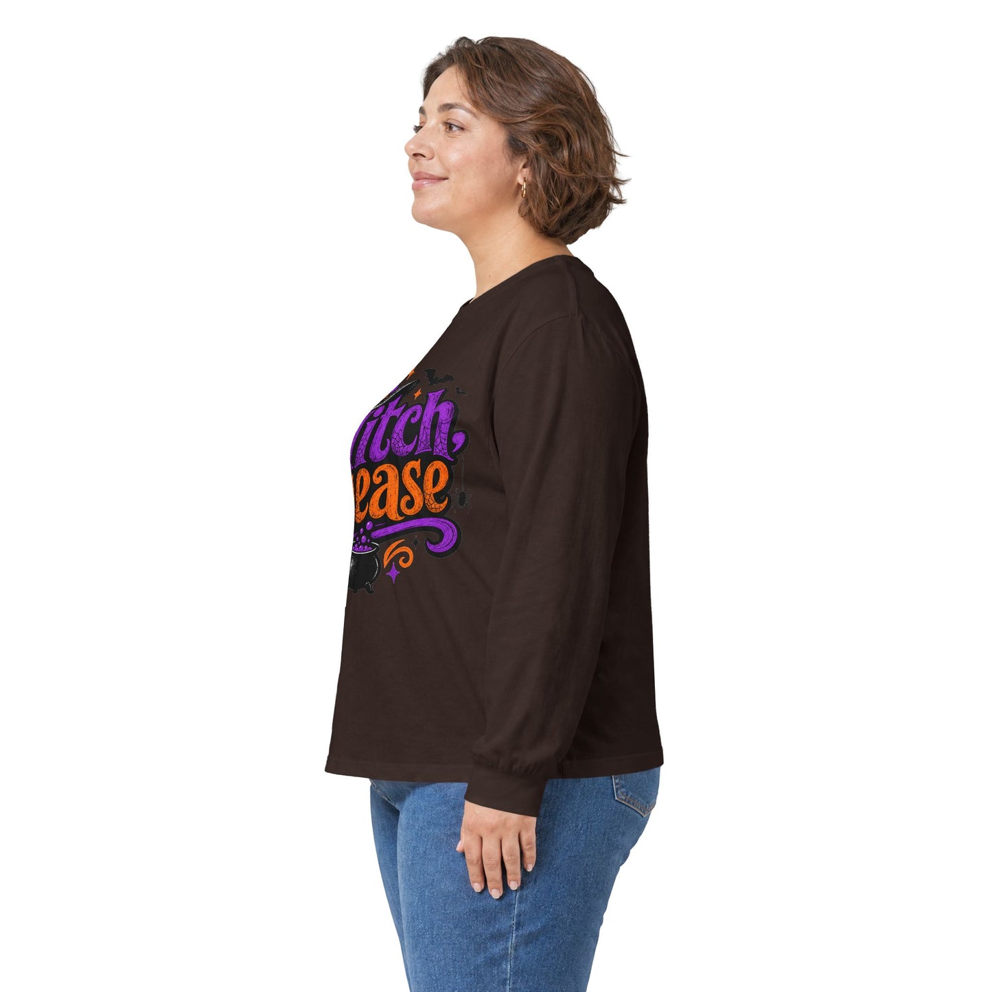 Witch Please Long Sleeve T-Shirt — Funny Halloween Witch Shirt