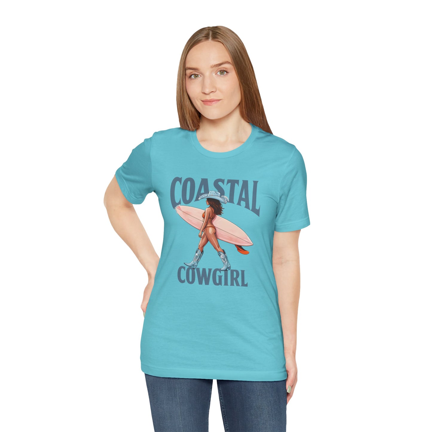 Coastal Cowgirl Tee — Surfing Cowgirl Graphic T-Shirt