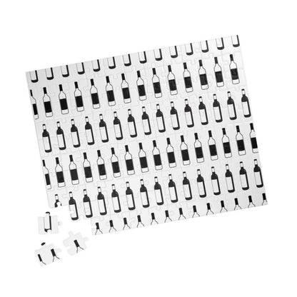 Wine Bottle Pattern Puzzle 520 or 1014 Piece Jigsaw