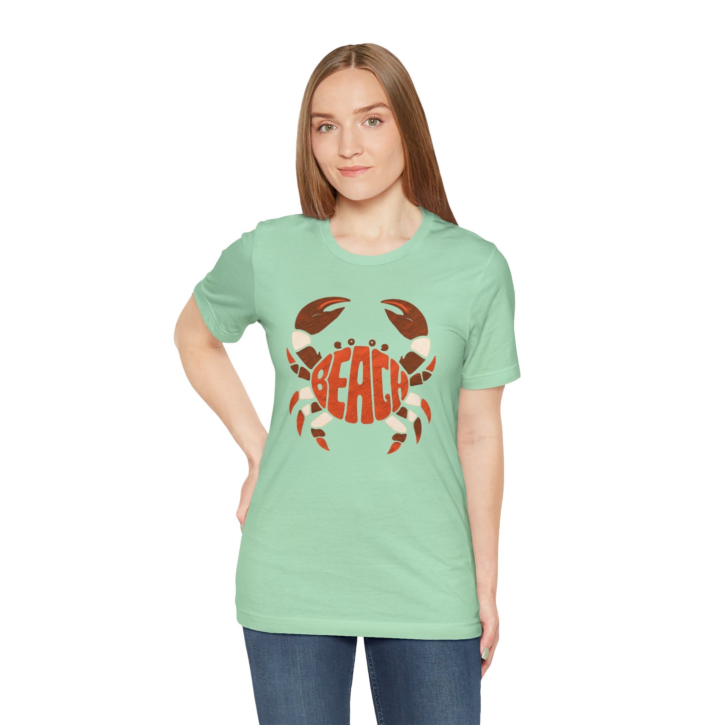 Beach Crab Graphic T-Shirt - Lots of Colors