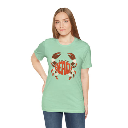 Beach Crab Graphic T-Shirt - Lots of Colors