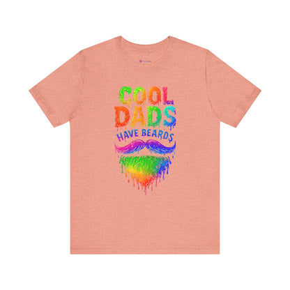 COOL DADS HAVE BEARDS T-Shirt NEON DRIP
