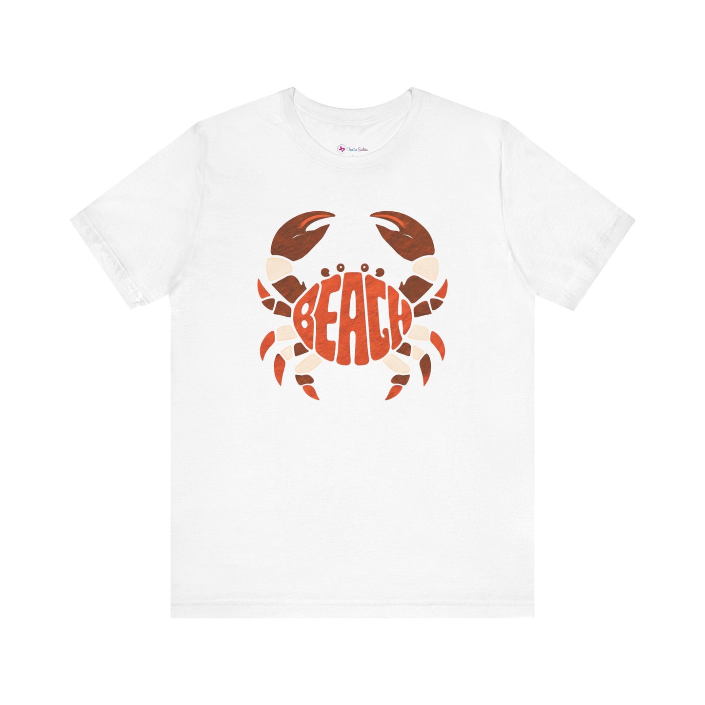 Beach Crab Graphic T-Shirt - Lots of Colors