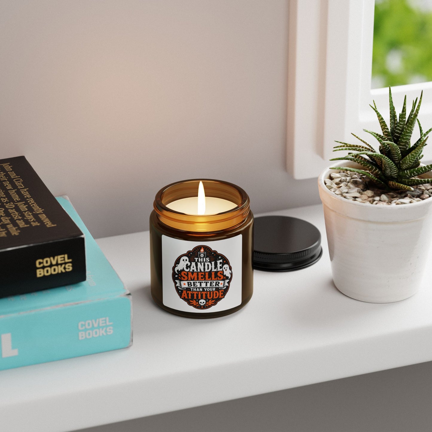 Halloween Scented Soy Candle — This Candle Smells Like Attitude
