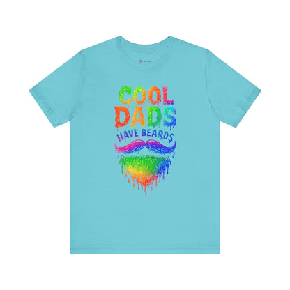COOL DADS HAVE BEARDS T-Shirt NEON DRIP