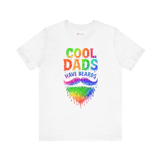 COOL DADS HAVE BEARDS T-Shirt NEON DRIP