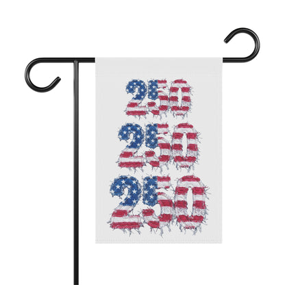 Garden Flag - 250TH 4th of July USA Flag
