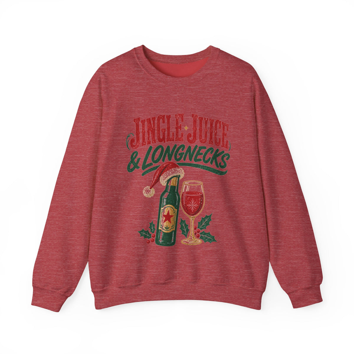 Jingle Juice & Longnecks Christmas Sweatshirt