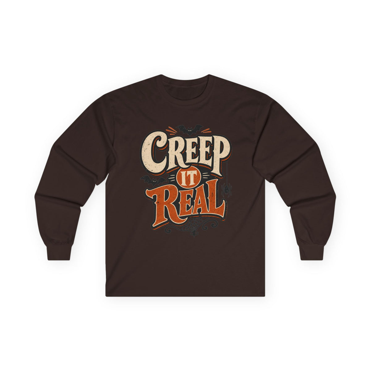 Creep It Real Halloween Long Sleeve T-Shirt