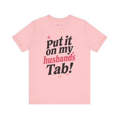 Funny Husband's Tab T-Shirt