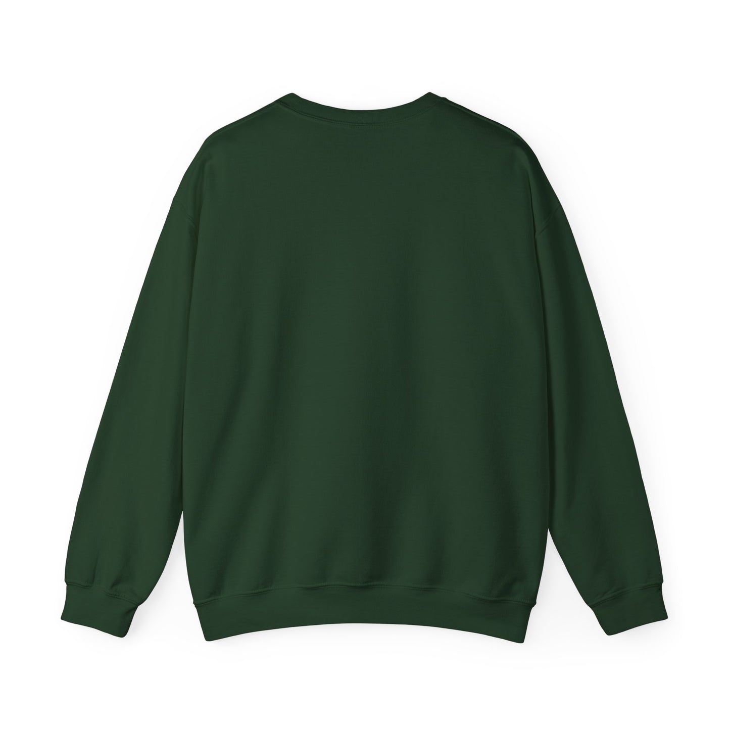 Merry Christmas Crewneck Sweatshirt - Festive Plaid Christmas Trees Holiday Sweatshirt