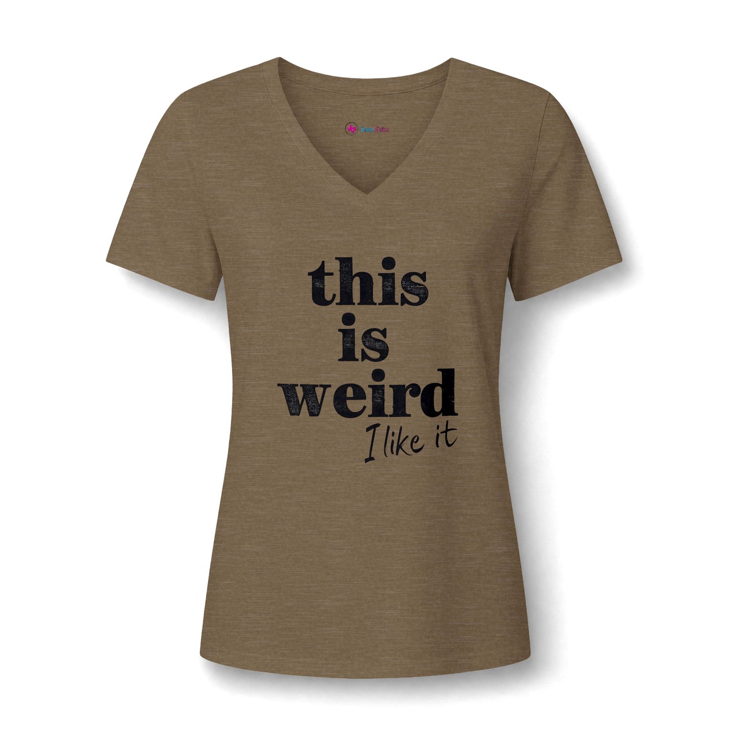 this is weird I like it V-Neck T-Shirt