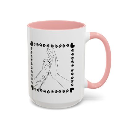 Funny Dog and I Talk Sh*t about you Coffee Mug