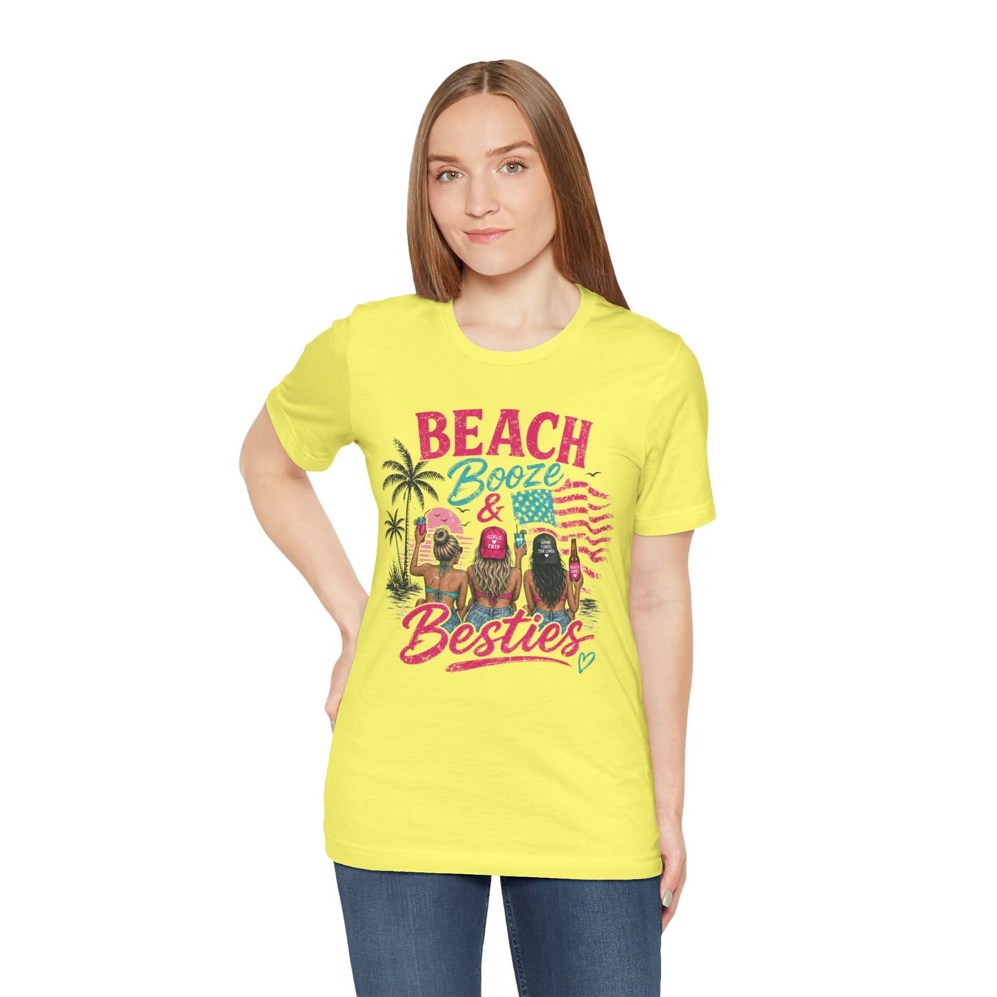 Beach Booze & Besties T-Shirt