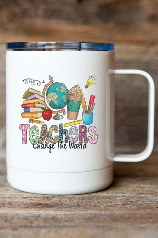 Teachers Change the World Travel Mug