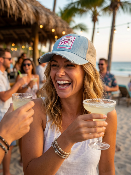 It's 5 O'Clock Somewhere Hats - 4 CHOICES