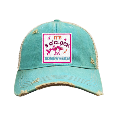 It's 5 O'Clock Somewhere Hats - 4 CHOICES