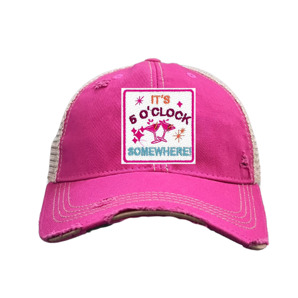 It's 5 O'Clock Somewhere Hats - 4 CHOICES