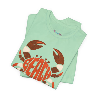 Beach Crab Graphic T-Shirt - Lots of Colors