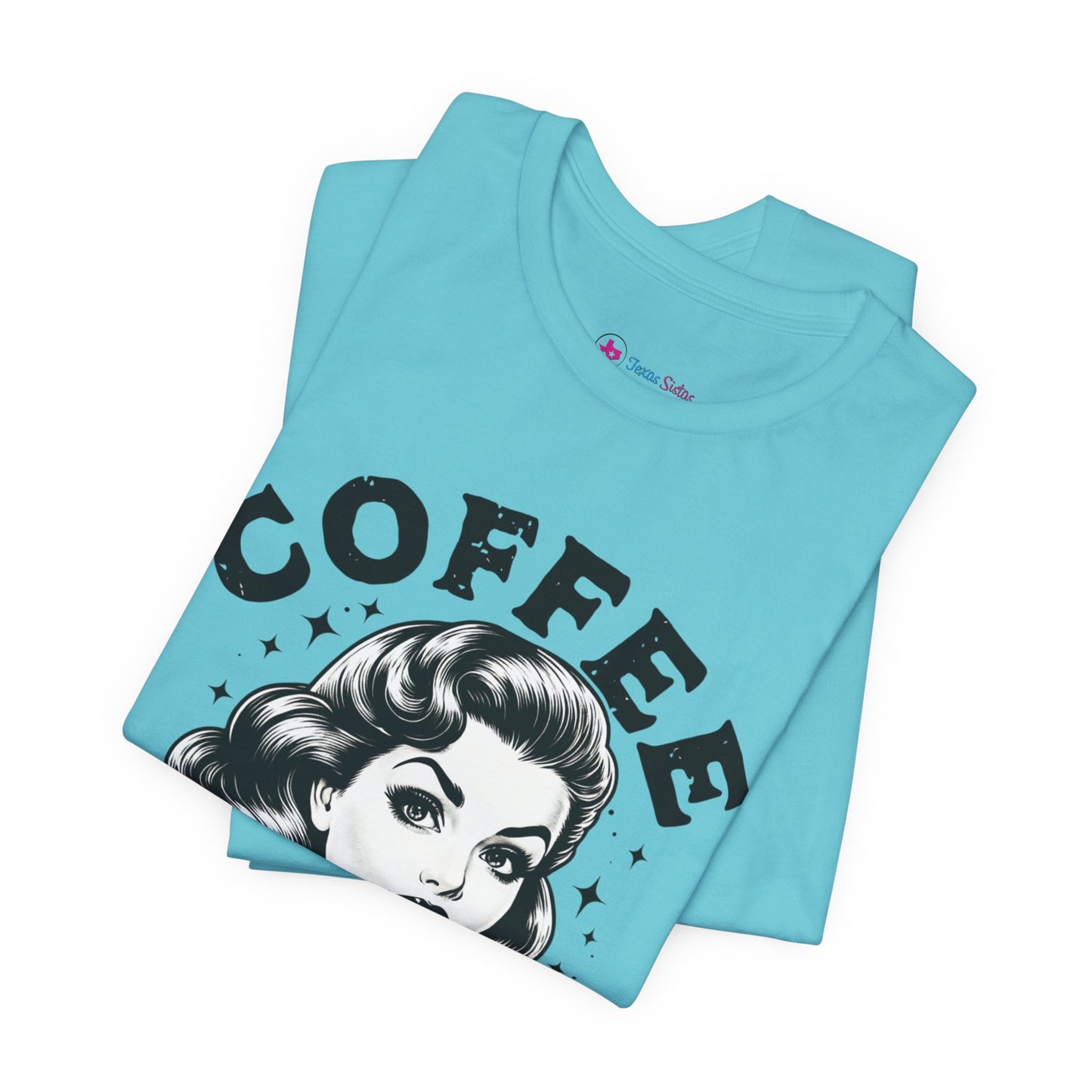 COFFEE Because Murder Is Wrong Graphic Funny T-Shirt