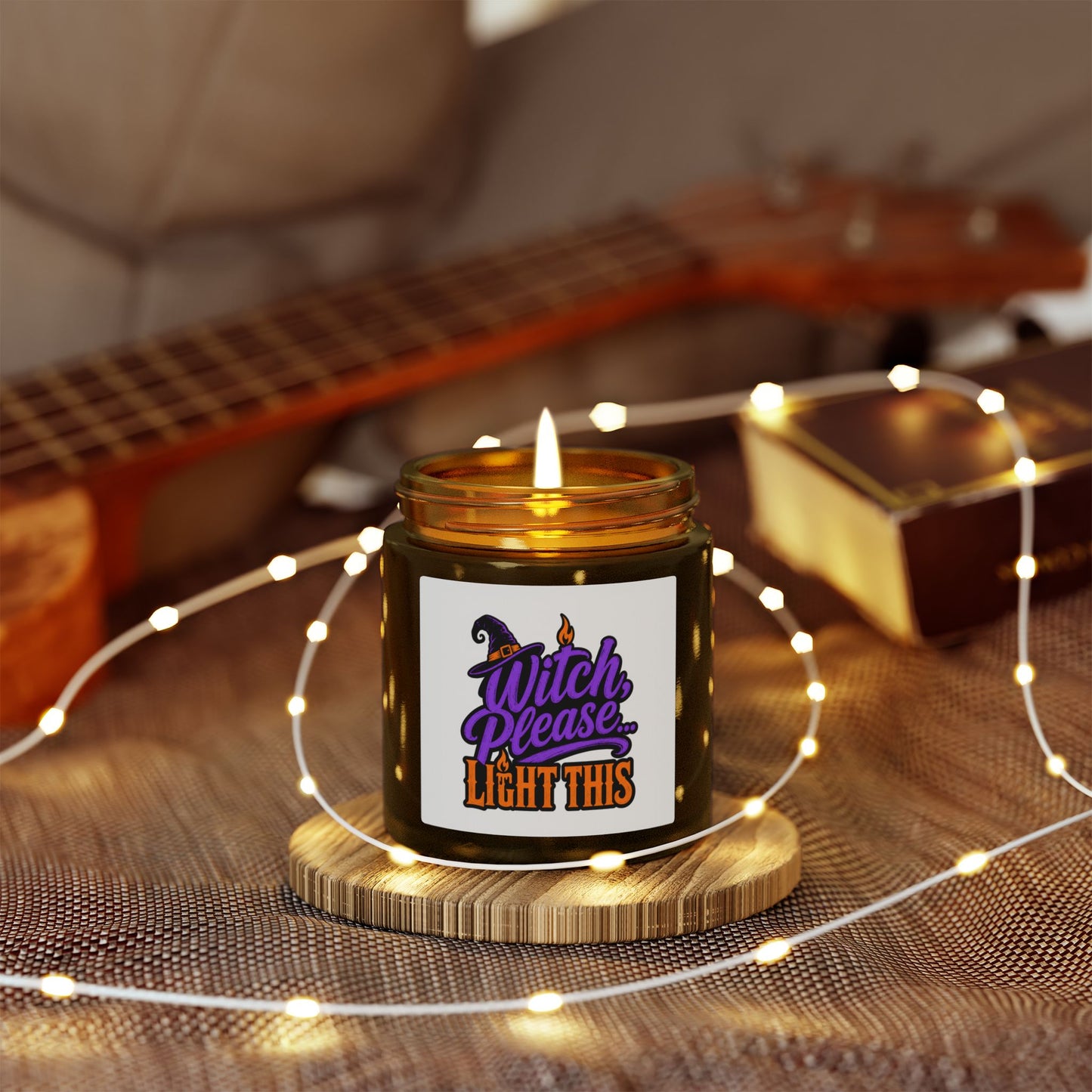 Witch Please 'Light This' Scented Candle — Coconut Apricot Wax (4oz/9oz)