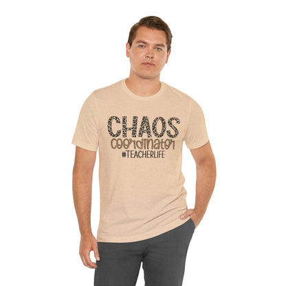 Chaos Coordinator Teacherlife T-shirt - Unisex Tee