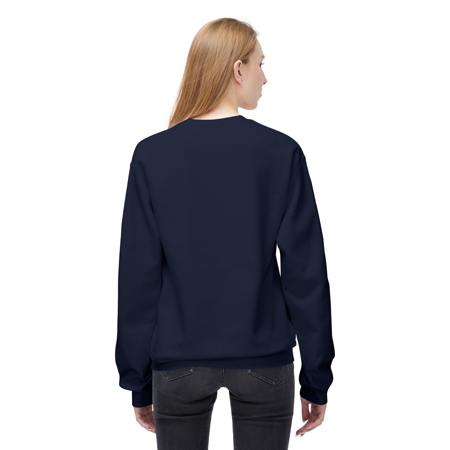 Softstyle Sweatshirt Don't Look Back - Comfortable and Stylish Fleece Crewneck for Adults