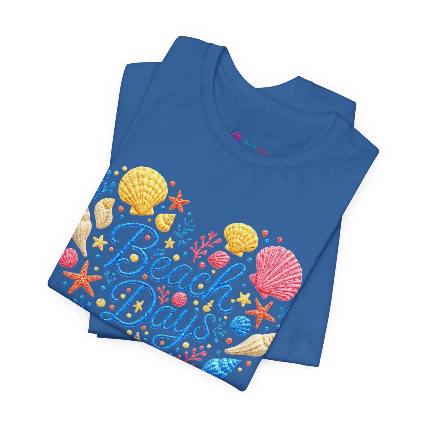 Beach Days heart seashells T-Shirt