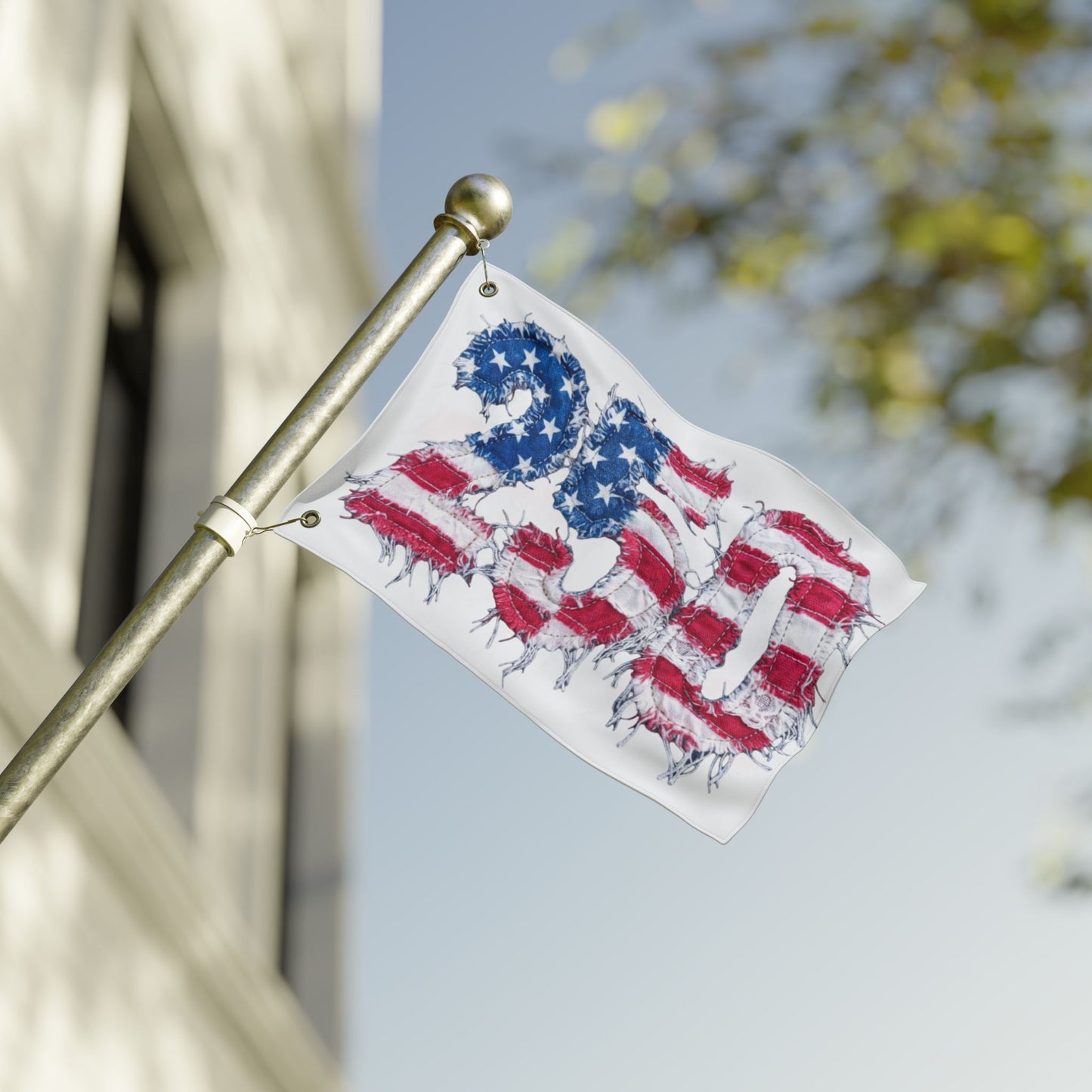 250th 4th of JULY American Flag Double Sided Flag