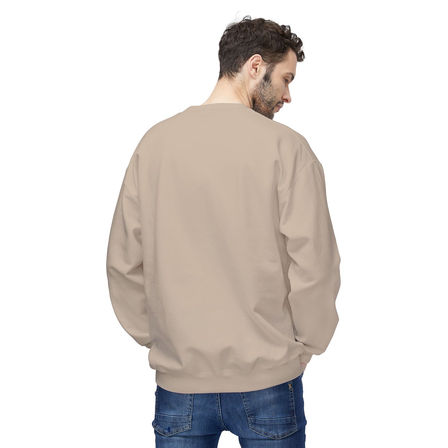 Softstyle Sweatshirt Don't Look Back - Comfortable and Stylish Fleece Crewneck for Adults