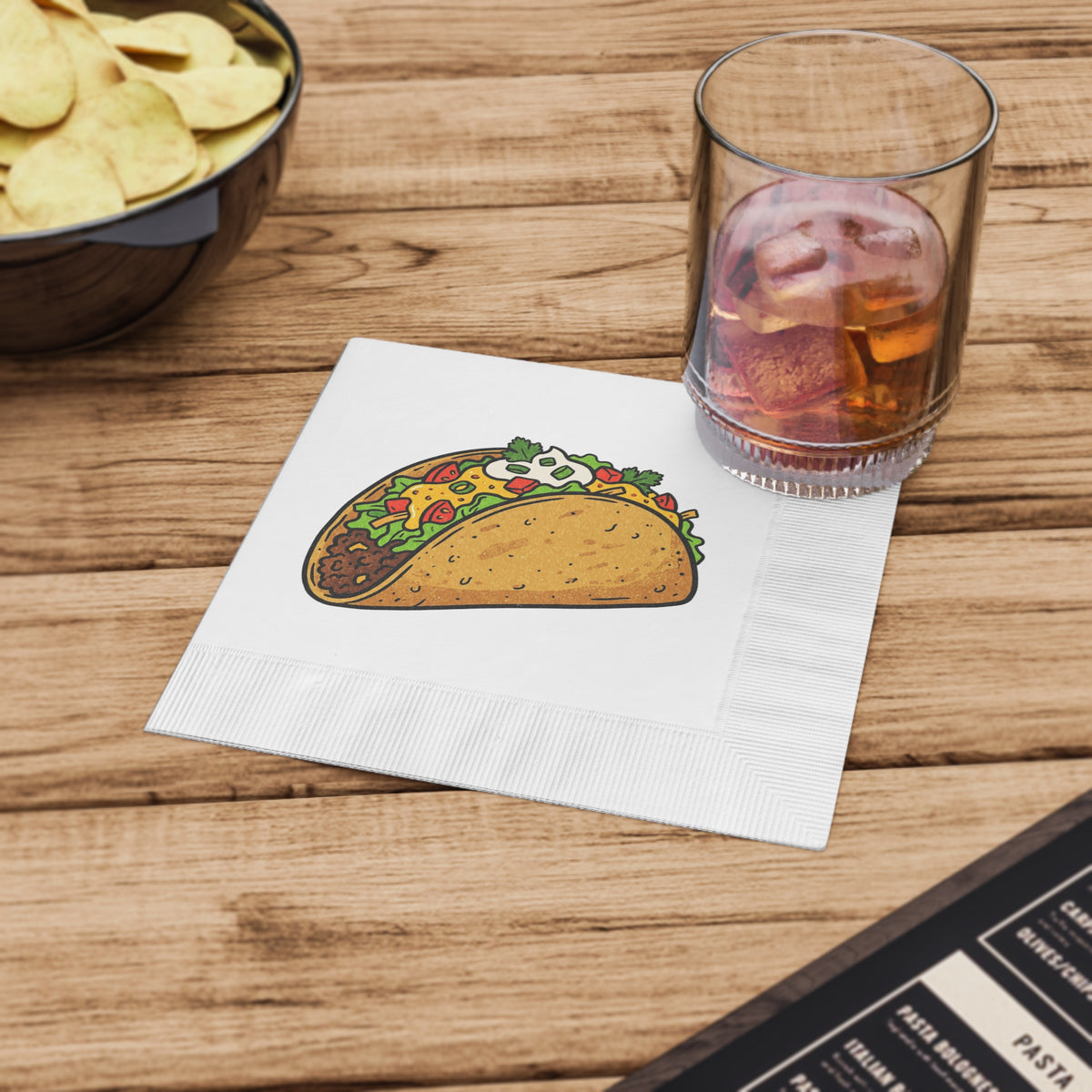 Taco Paper Napkins