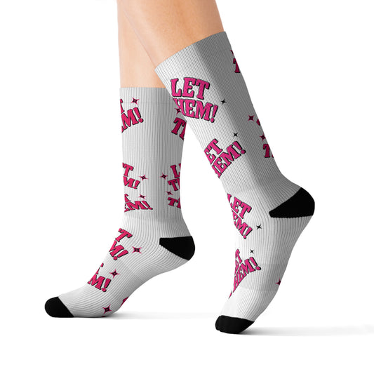 Crew Socks LET THEM Soft Socks