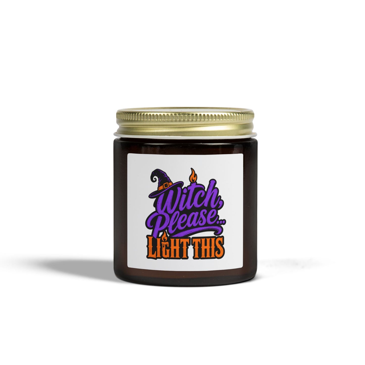 Witch Please 'Light This' Scented Candle — Coconut Apricot Wax (4oz/9oz)