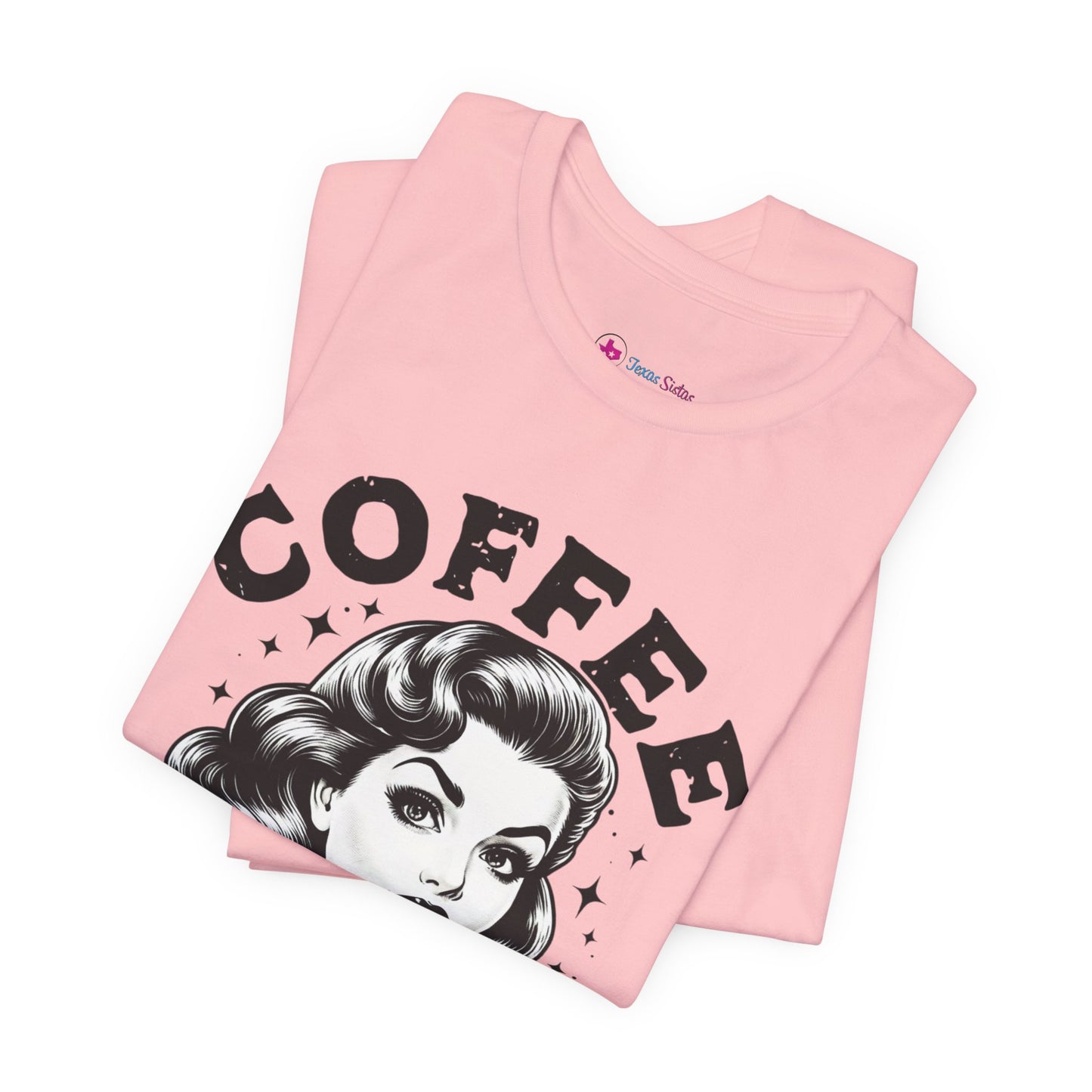 COFFEE Because Murder Is Wrong Graphic Funny T-Shirt