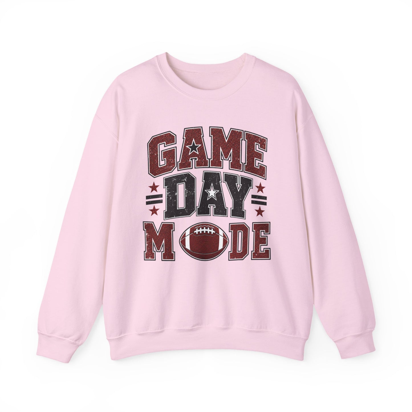 Game Day Mode Sweatshirt — Football Fan Crewneck