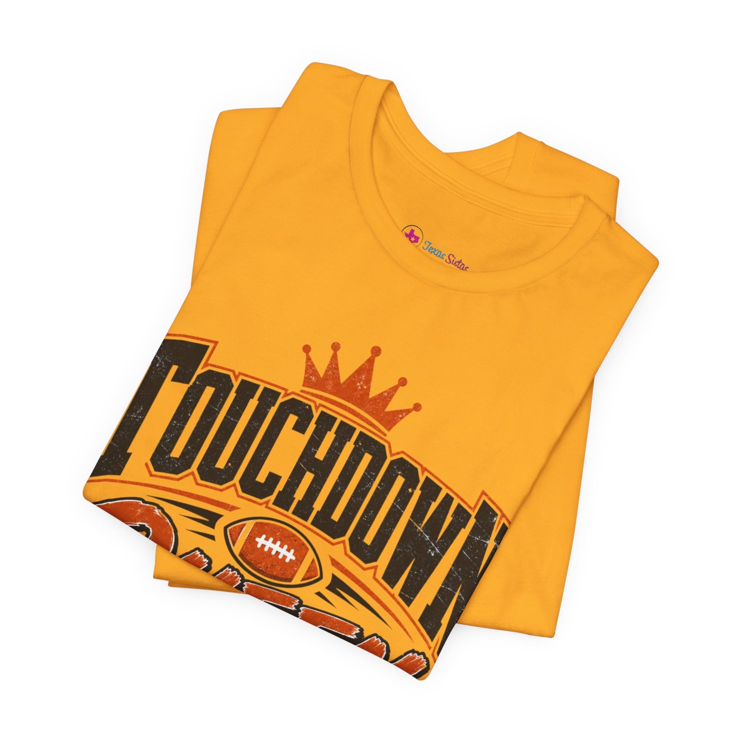 Touchdown Queen T-SHIRT Football Season Tailgate Time