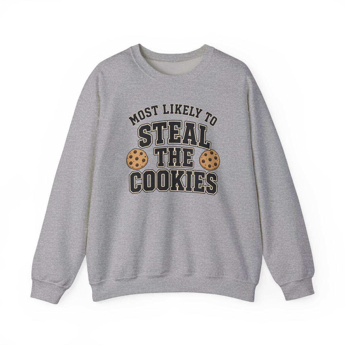 Most Likely To Steal The Cookies Sweatshirt - Christmas Crewneck