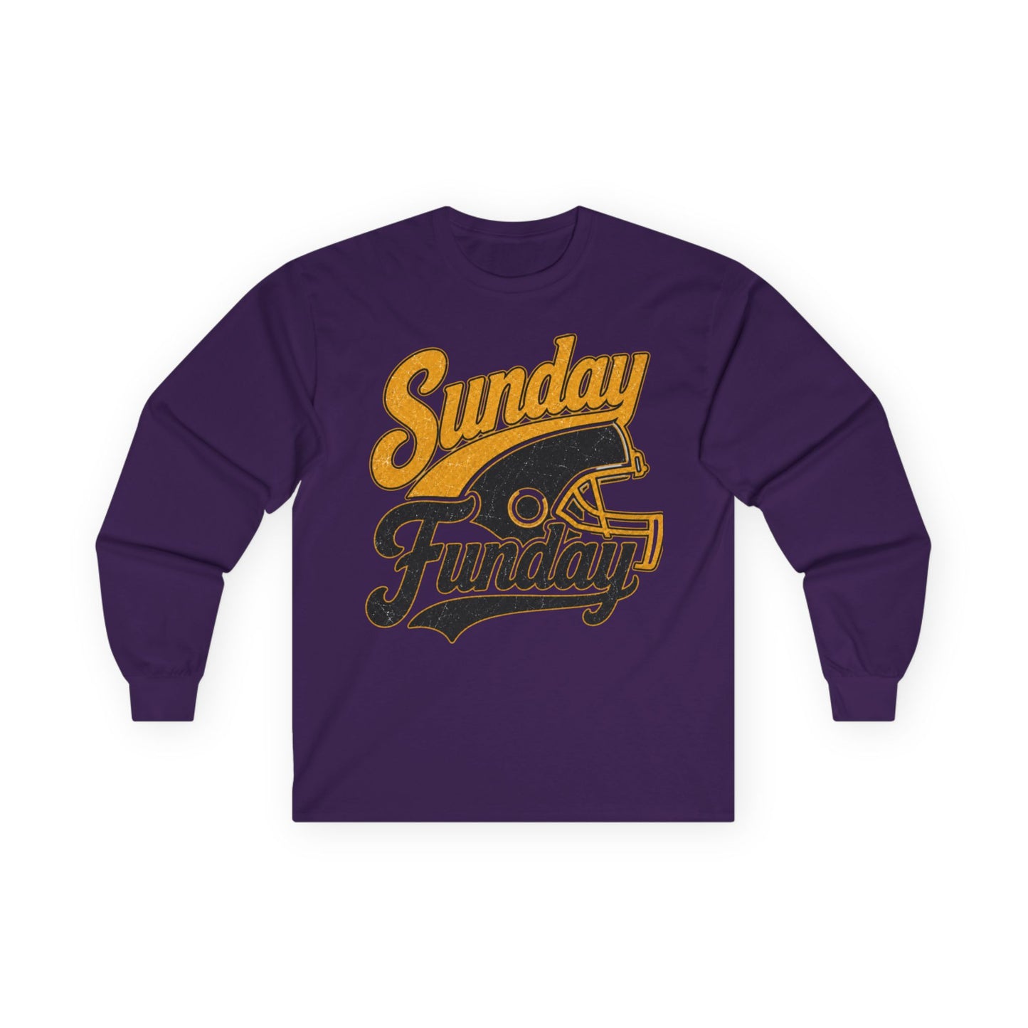 Sunday Funday Football Long Sleeve T-Shirt - Unisex