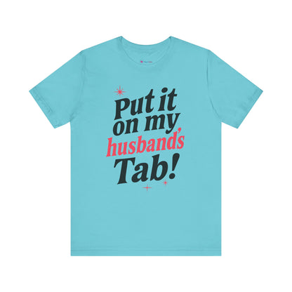 Funny Husband's Tab T-Shirt