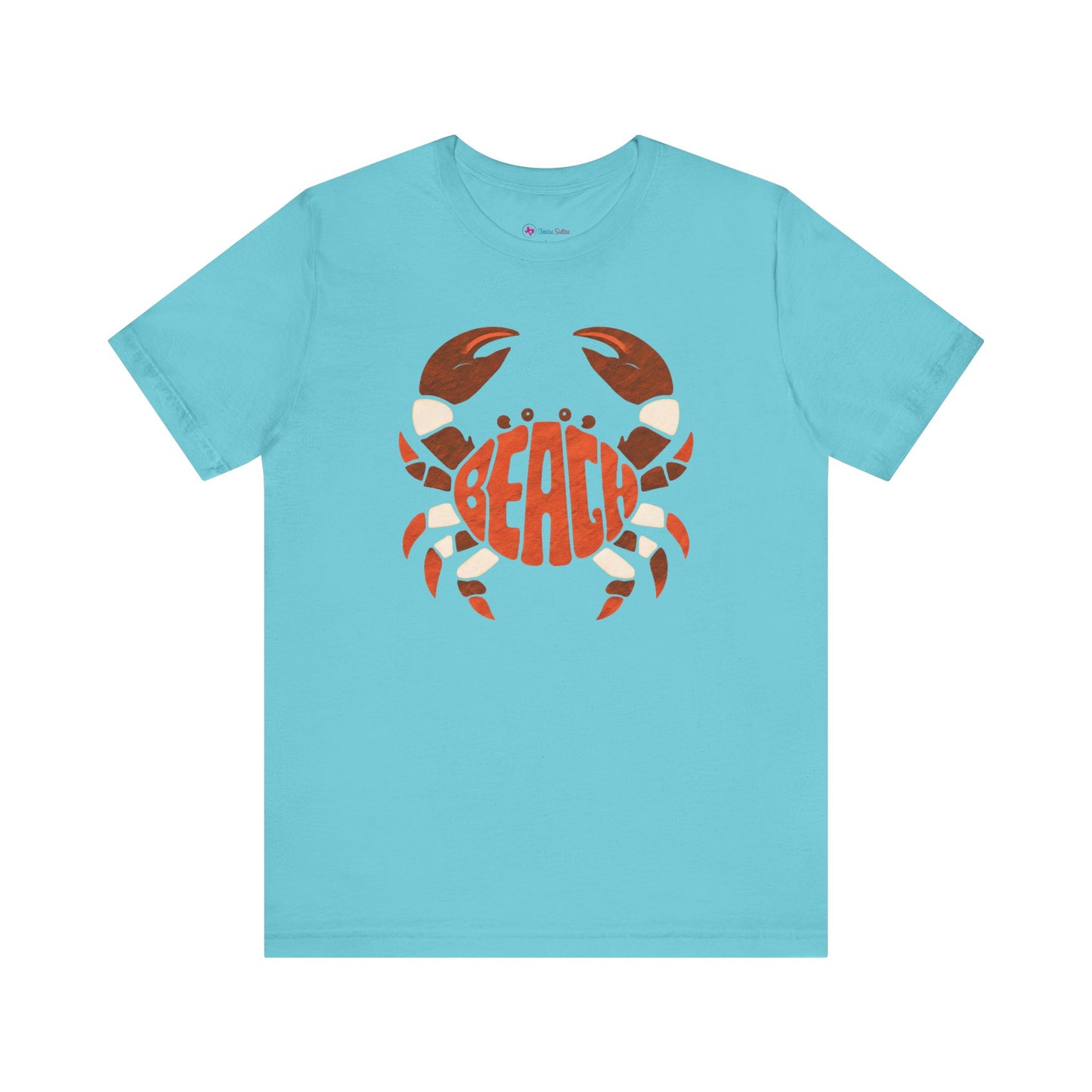 Beach Crab Graphic T-Shirt - Lots of Colors