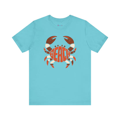 Beach Crab Graphic T-Shirt - Lots of Colors