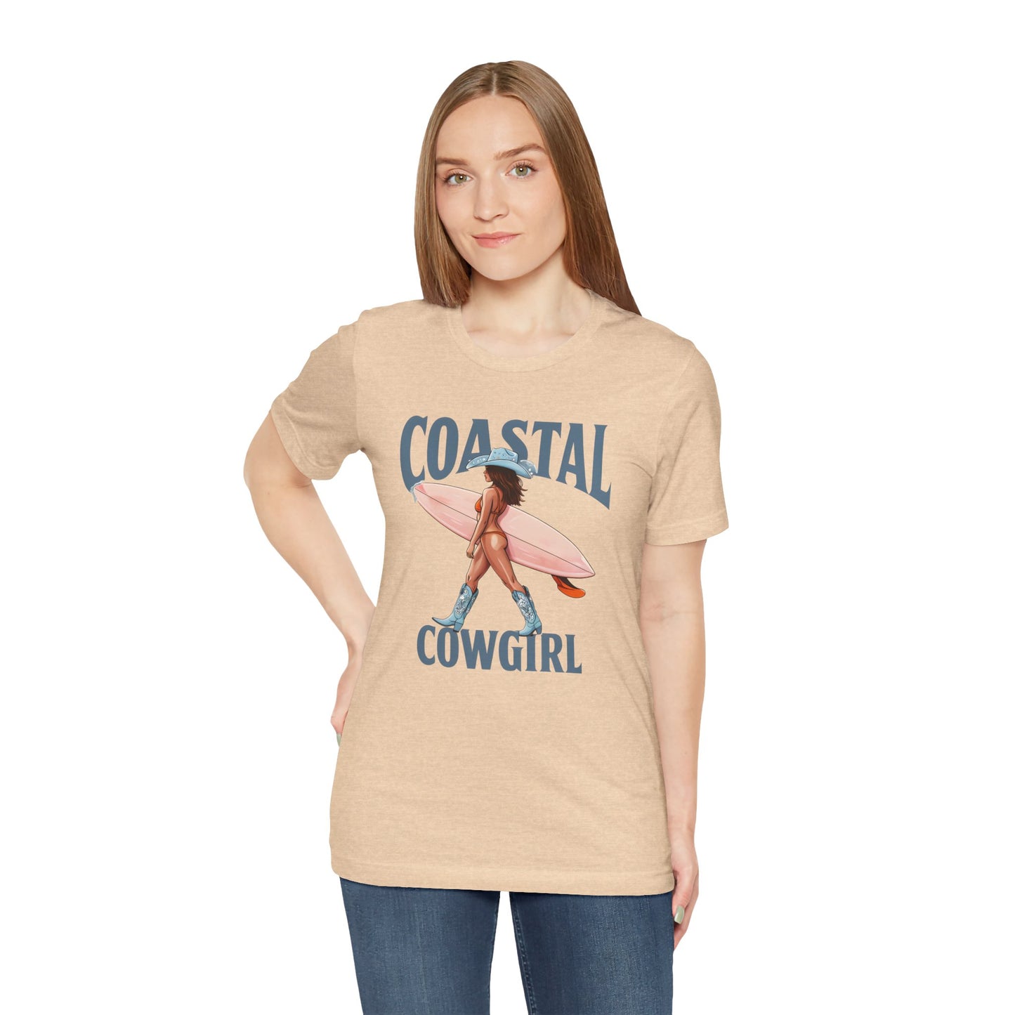 Coastal Cowgirl Tee — Surfing Cowgirl Graphic T-Shirt