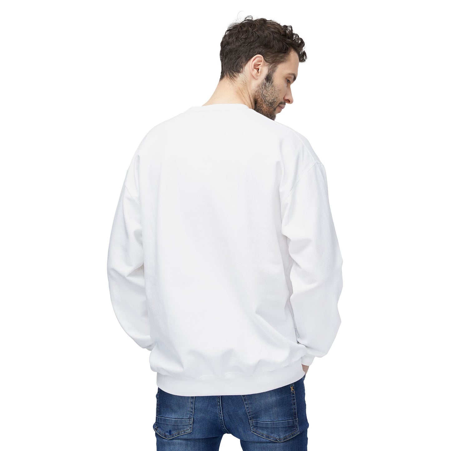 Softstyle Sweatshirt Don't Look Back - Comfortable and Stylish Fleece Crewneck for Adults