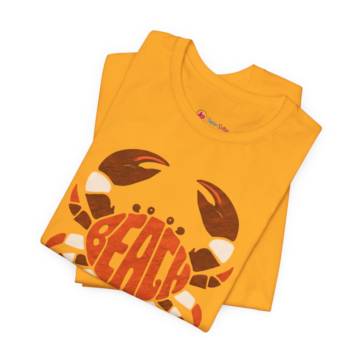 Beach Crab Graphic T-Shirt - Lots of Colors