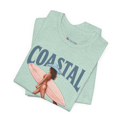 Coastal Cowgirl Tee — Surfing Cowgirl Graphic T-Shirt