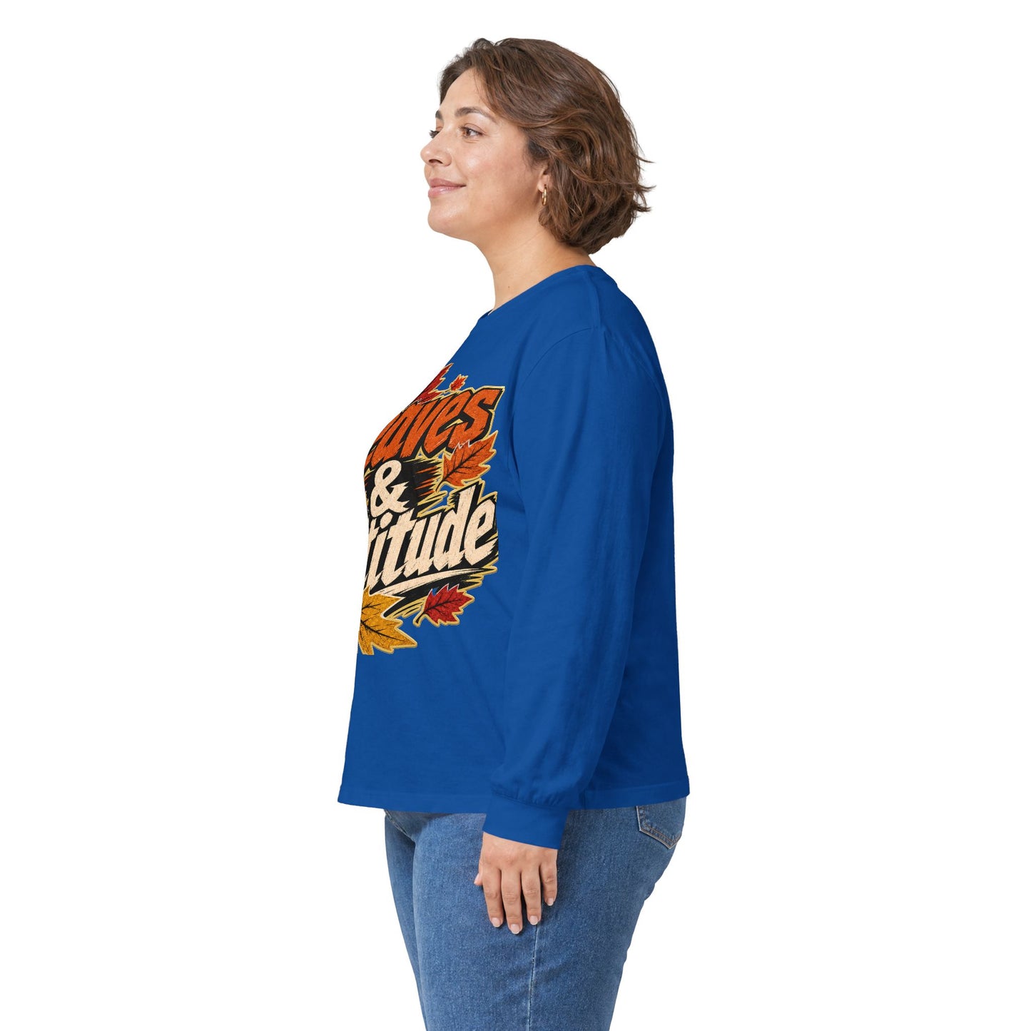 Leaves & Attitude Long Sleeve FALL T-SHIRT