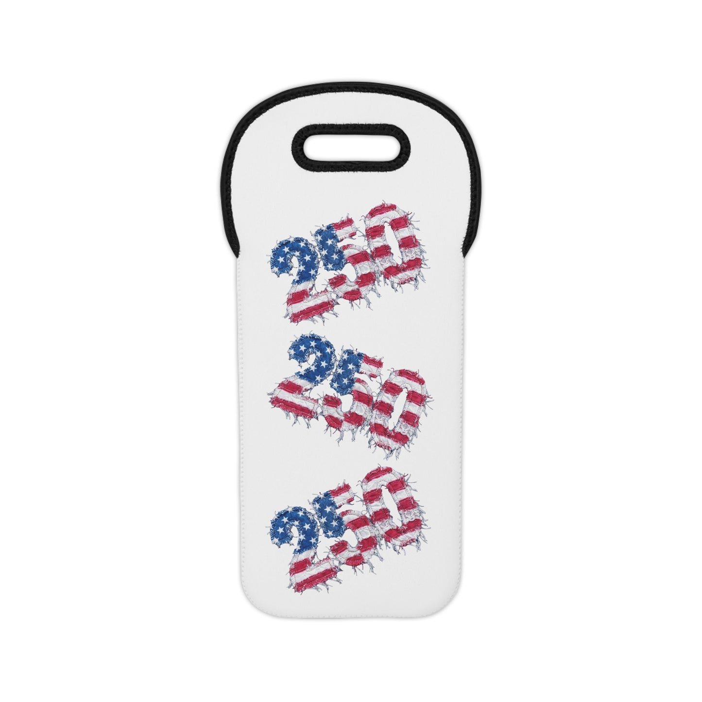 Patriotic 25oz Wine Tote Bag – American Flag 20/25/30 Celebration Bottle Carrier