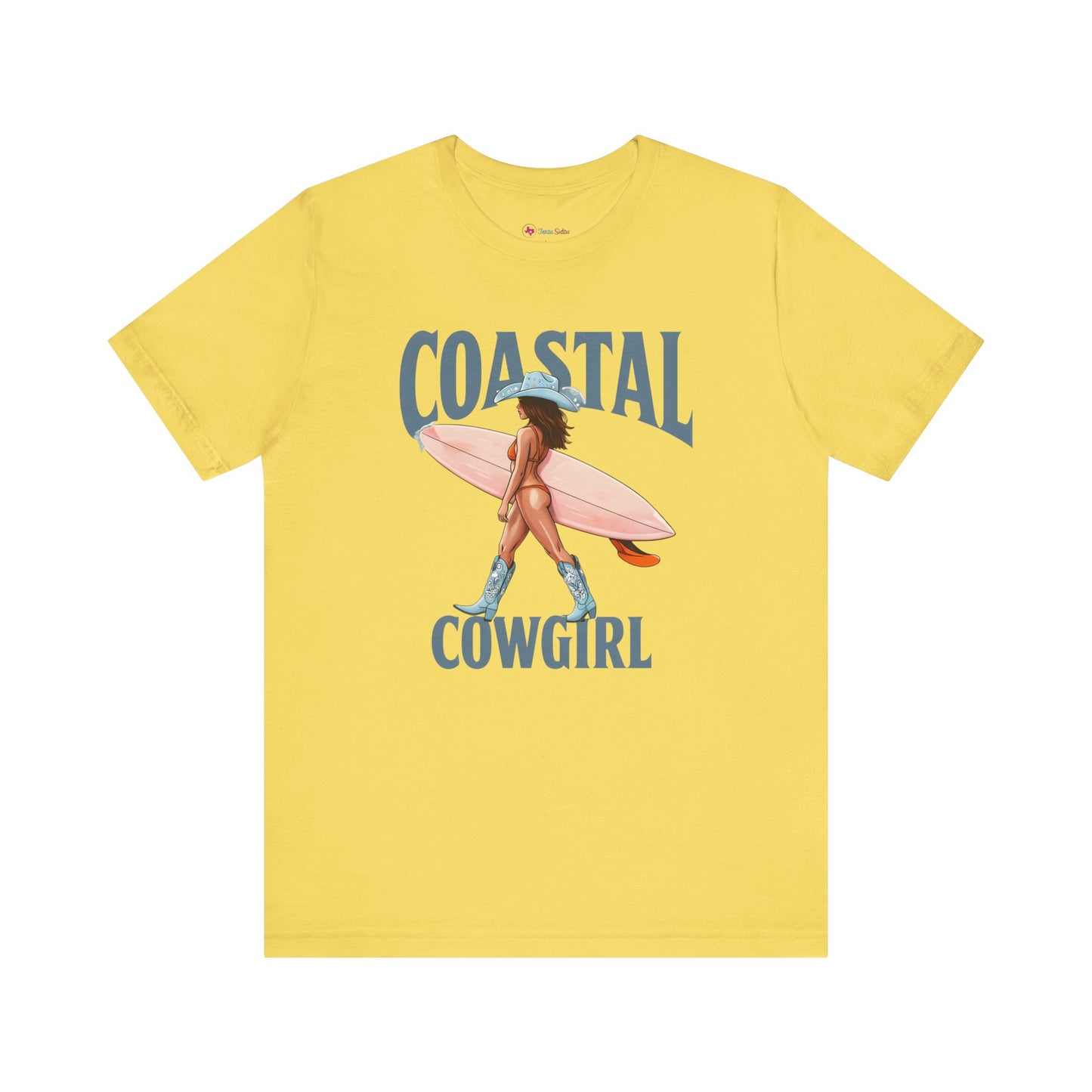 Coastal Cowgirl Tee — Surfing Cowgirl Graphic T-Shirt