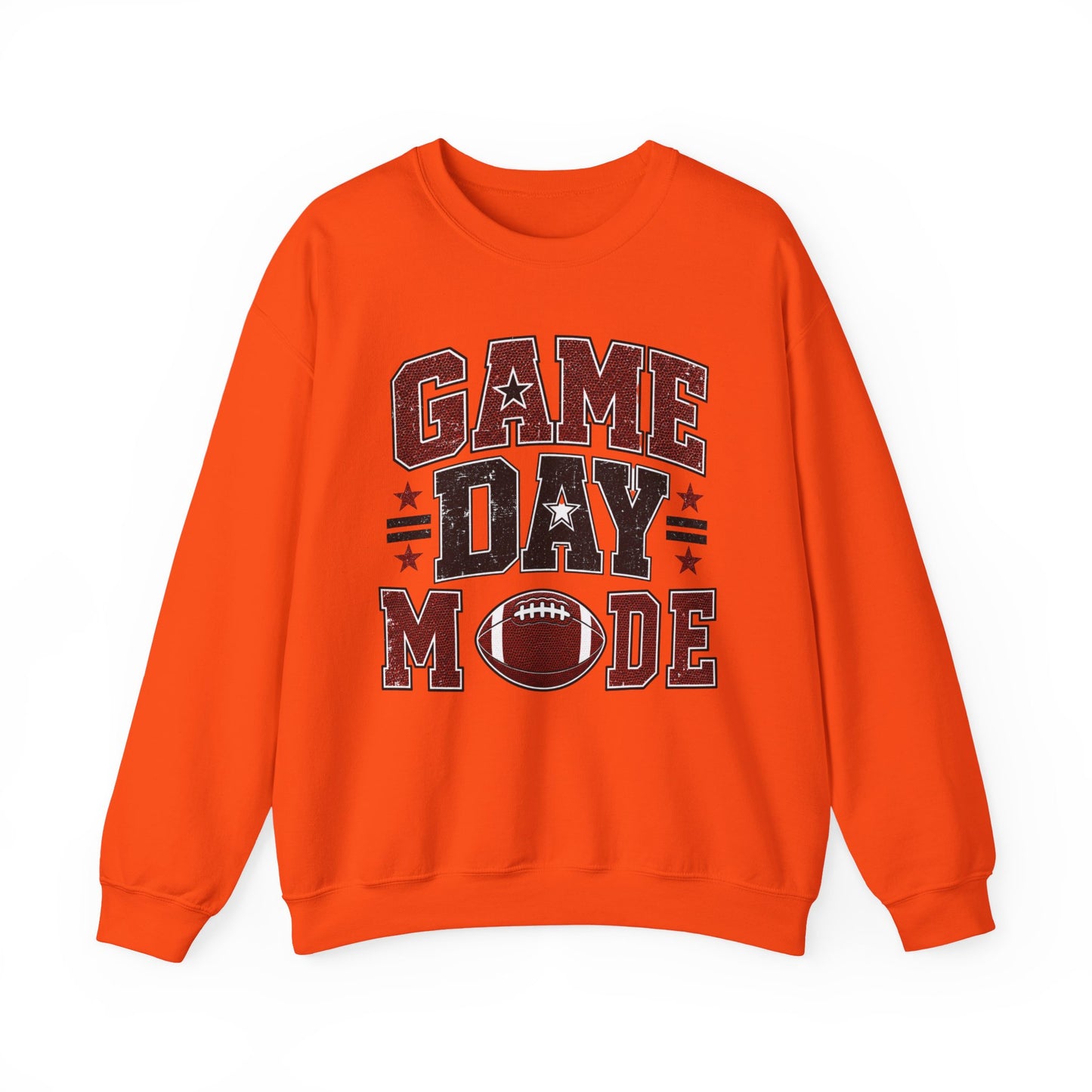 Game Day Mode Sweatshirt — Football Fan Crewneck